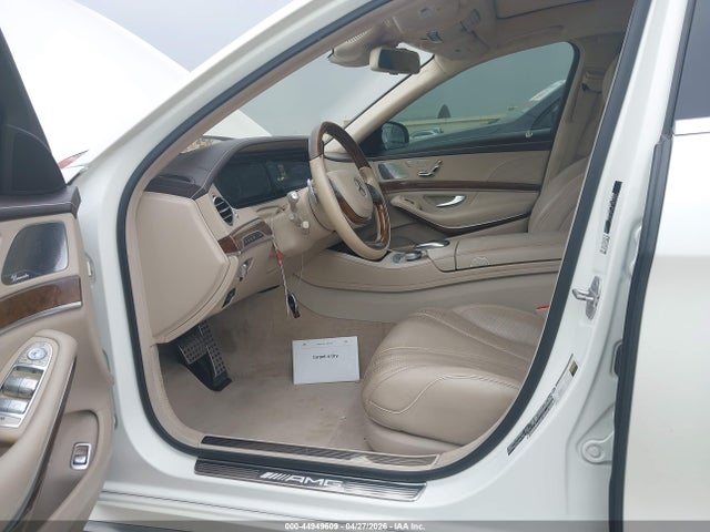 Aukcja sprzedaży 2015 Mercedes-benz S 63 Amg 4matic, vin: WDDUG7JB7FA162352, numer aukcji: 44949609