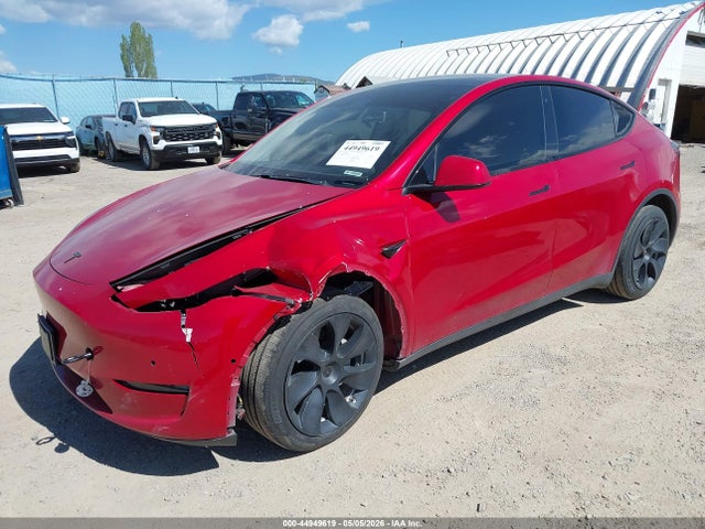 2020 Tesla Model Y Long Range Dual Motor All-wheel Drive მანქანა იყიდება აუქციონზე, vin: 5YJYGDEE2LF018192, აუქციონის ნომერი: 44949619