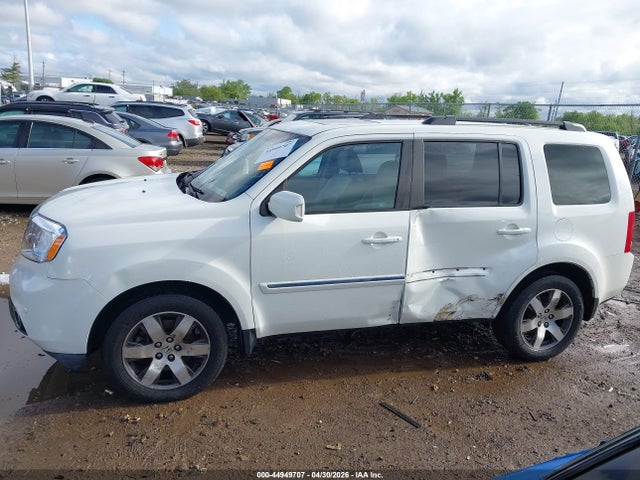 2012 Honda Pilot Touring მანქანა იყიდება აუქციონზე, vin: 5FNYF4H96CB033554, აუქციონის ნომერი: 44949707