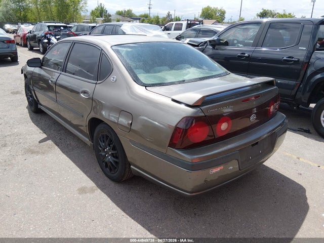 44949738 :رقم المزاد ، 2G1WH55K939201635 vin ، 2003 Chevrolet Impala Ls مزاد بيع