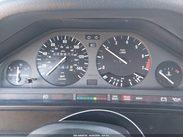 44949750 :رقم المزاد ، WBAAB6402G1214212 vin ، 1986 Bmw 325 E Automatic مزاد بيع
