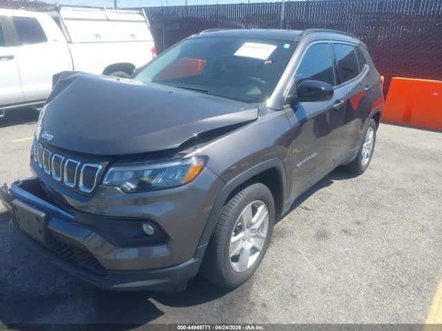 44949771 :رقم المزاد ، 3C4NJCBB0NT229016 vin ، 2022 Jeep Compass Latitude Fwd مزاد بيع