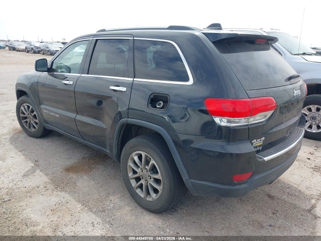 2015 Jeep Grand Cherokee Limited მანქანა იყიდება აუქციონზე, vin: 1C4RJFBG7FC827261, აუქციონის ნომერი: 44949785