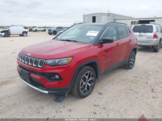 Auction sale of the 2026 Jeep Compass Limited, vin: 3C4NJDCNXTT224773, lot number: 44949786