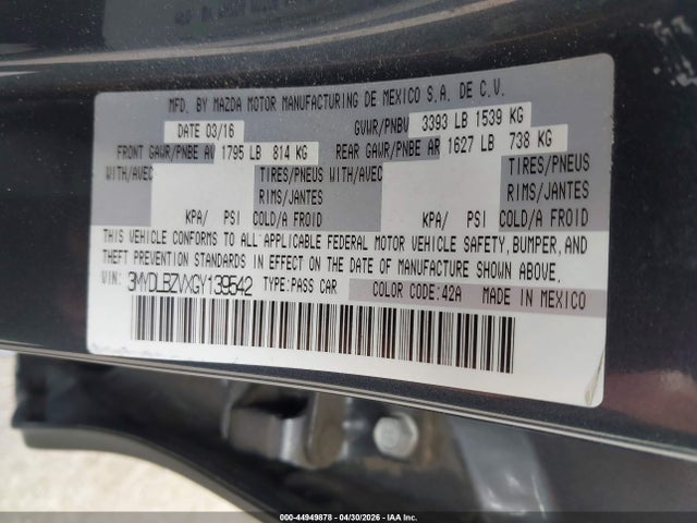 Продаж на аукціоні авто 2016 Scion Ia, vin: 3MYDLBZVXGY139542, номер лоту: 44949878