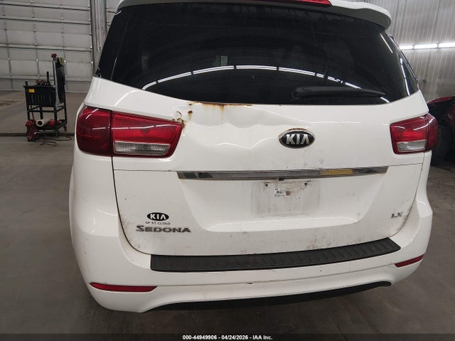 2016 Kia Sedona Lx მანქანა იყიდება აუქციონზე, vin: KNDMB5C13G6158059, აუქციონის ნომერი: 44949906