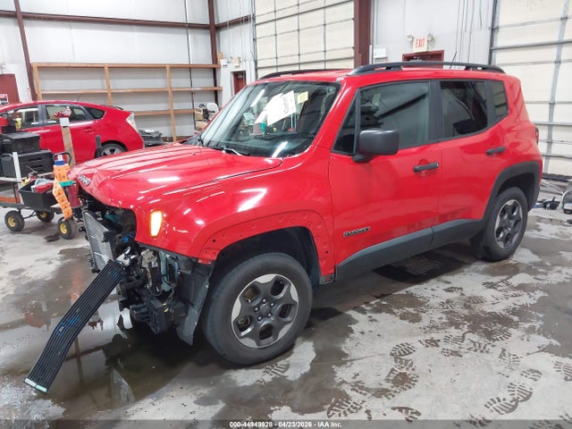 44949928 :رقم المزاد ، ZACCJBAB6HPG28964 vin ، 2017 Jeep Renegade Sport 4x4 مزاد بيع