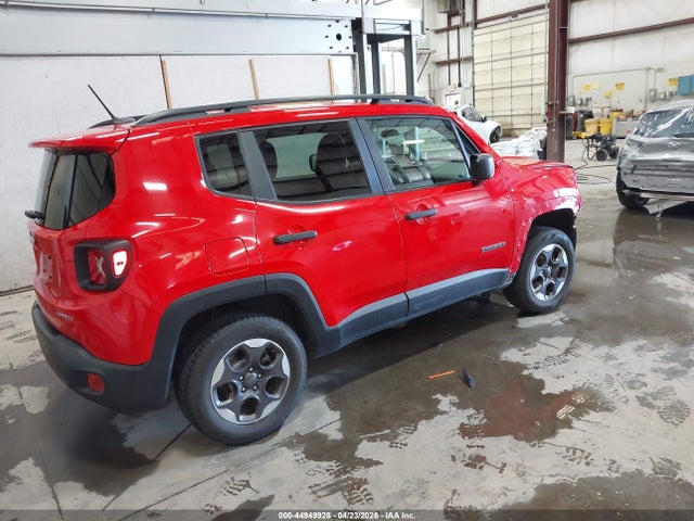 44949928 :رقم المزاد ، ZACCJBAB6HPG28964 vin ، 2017 Jeep Renegade Sport 4x4 مزاد بيع