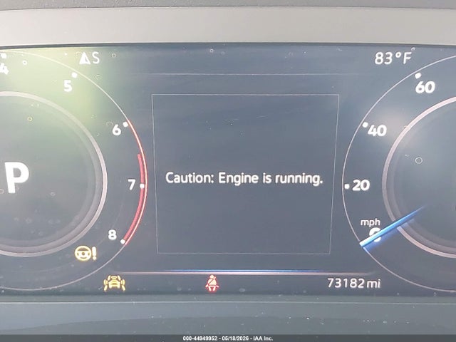 2019 Volkswagen Atlas 3.6l V6 Sel R-line მანქანა იყიდება აუქციონზე, vin: 1V2SR2CA3KC617343, აუქციონის ნომერი: 44949952