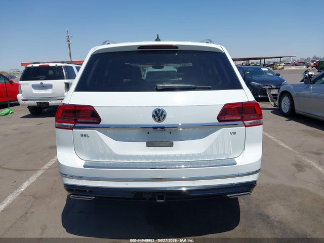 2019 Volkswagen Atlas 3.6l V6 Sel R-line მანქანა იყიდება აუქციონზე, vin: 1V2SR2CA3KC617343, აუქციონის ნომერი: 44949952