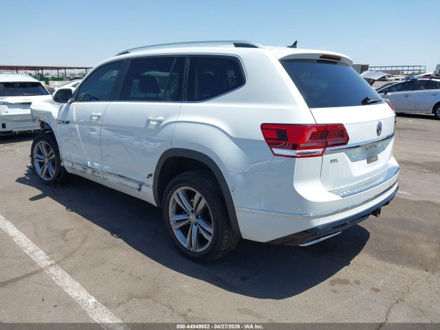 2019 Volkswagen Atlas 3.6l V6 Sel R-line მანქანა იყიდება აუქციონზე, vin: 1V2SR2CA3KC617343, აუქციონის ნომერი: 44949952