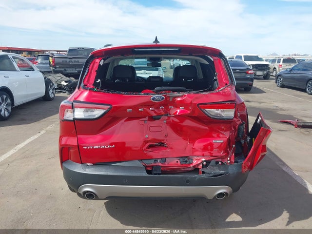 2021 Ford Escape Titanium Hybrid მანქანა იყიდება აუქციონზე, vin: 1FMCU0DZ6MUB15352, აუქციონის ნომერი: 44949990