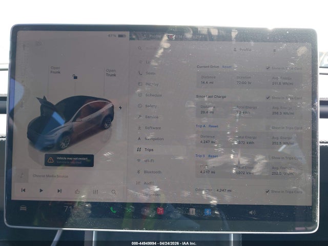 Aukcja sprzedaży 2026 Tesla Model Y, vin: 7SAYGDED7TF542710, numer aukcji: 44949994