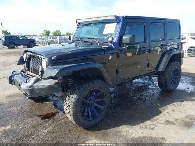 44950044 :رقم المزاد ، 1C4BJWEG2GL253005 vin ، 2016 Jeep Wrangler Unlimited Sahara مزاد بيع