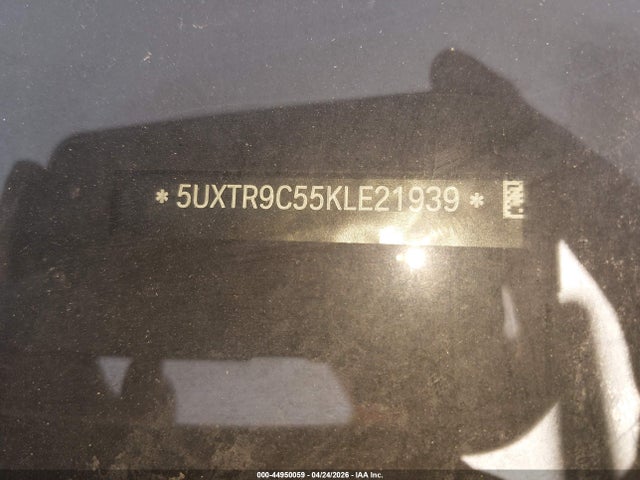 5UXTR9C55KLE21939 BMW X3 Xdrive30i