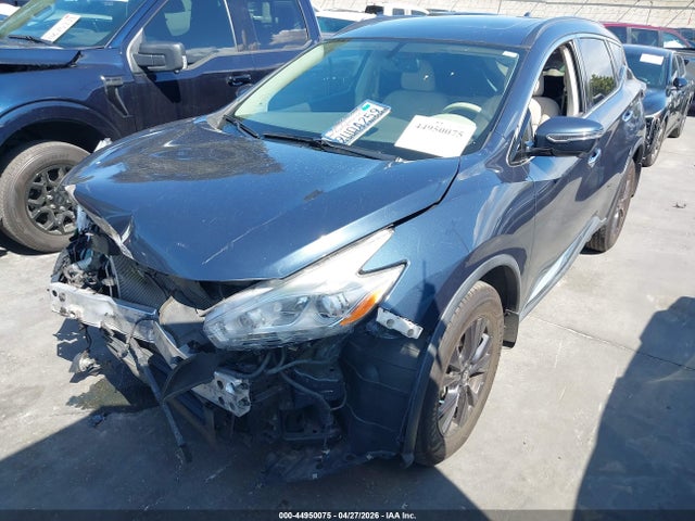 44950075 :رقم المزاد ، 5N1AZ2MGXHN165951 vin ، 2017 Nissan Murano Sv مزاد بيع