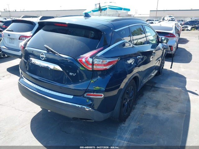 44950075 :رقم المزاد ، 5N1AZ2MGXHN165951 vin ، 2017 Nissan Murano Sv مزاد بيع