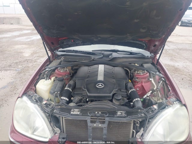 Aukcja sprzedaży 2000 Mercedes-benz S 500, vin: WDBNG75J4YA103972, numer aukcji: 44950108