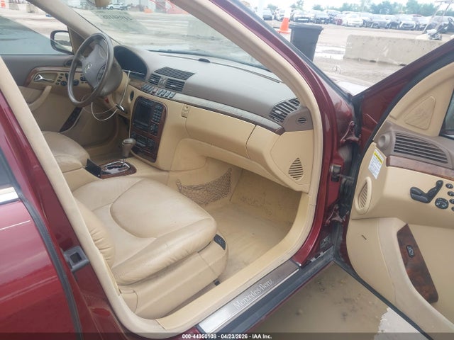 Aukcja sprzedaży 2000 Mercedes-benz S 500, vin: WDBNG75J4YA103972, numer aukcji: 44950108