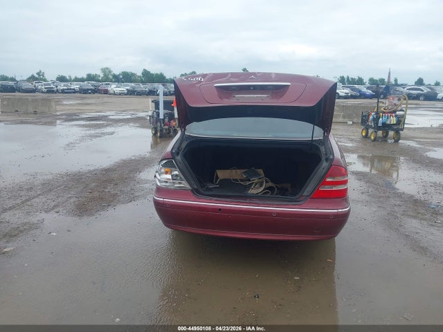 Aukcja sprzedaży 2000 Mercedes-benz S 500, vin: WDBNG75J4YA103972, numer aukcji: 44950108