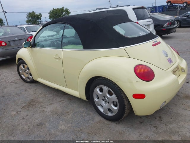 2003 Volkswagen New Beetle Gls მანქანა იყიდება აუქციონზე, vin: 3VWCK21Y23M332754, აუქციონის ნომერი: 44950111