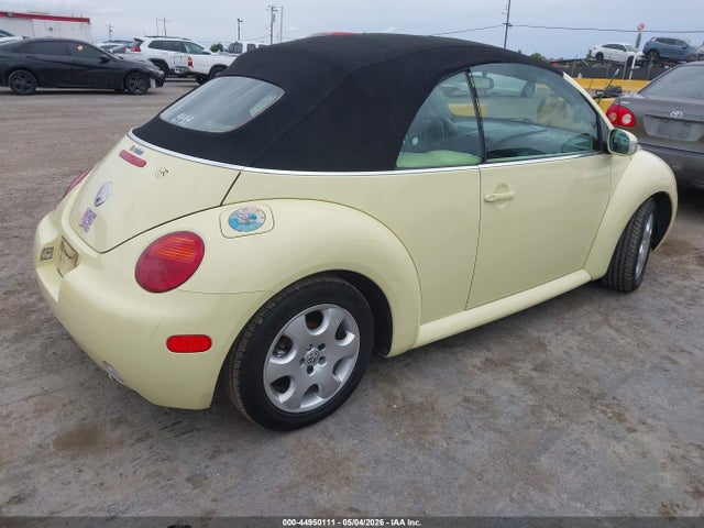 2003 Volkswagen New Beetle Gls მანქანა იყიდება აუქციონზე, vin: 3VWCK21Y23M332754, აუქციონის ნომერი: 44950111