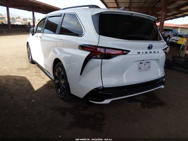 2024 Toyota Sienna Xse მანქანა იყიდება აუქციონზე, vin: 5TDXRKEC7RS181854, აუქციონის ნომერი: 44950138