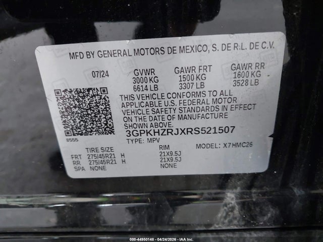 Honda Prologue Elite 2024 3GPKHZRJXRS521507 Image 9