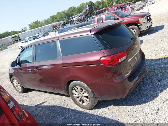 Продажа на аукционе авто 2017 Kia Sedona Lx, vin: KNDMB5C18H6305509, номер лота: 44950211