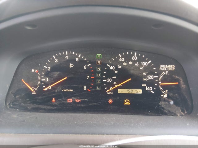 Продажа на аукционе авто 2000 Lexus Es 300, vin: JT8BF28G6Y0259560, номер лота: 44950212
