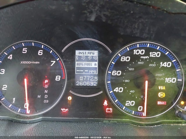44950258 :رقم المزاد ، JH4CL96986C037480 vin ، 2006 Acura Tsx مزاد بيع