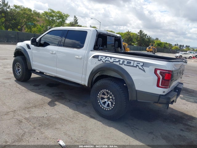 Продаж на аукціоні авто 2018 Ford F-150 Raptor, vin: 1FTFW1RG3JFA94131, номер лоту: 44950261