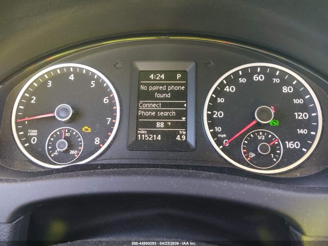 2012 Volkswagen Tiguan S მანქანა იყიდება აუქციონზე, vin: WVGAV7AX9CW076047, აუქციონის ნომერი: 44950293