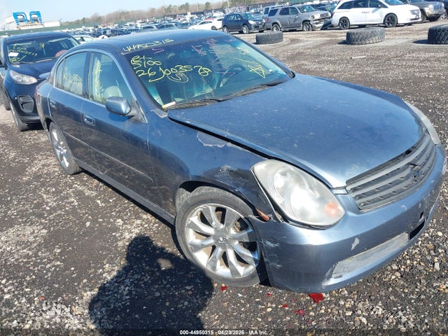 2005 Infiniti G35x მანქანა იყიდება აუქციონზე, vin: JNKCV51F85M315531, აუქციონის ნომერი: 44950315