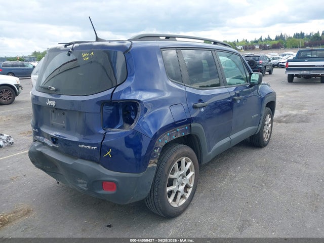 Aukcja sprzedaży 2021 Jeep Renegade Sport 4x4, vin: ZACNJDAB8MPN12760, numer aukcji: 44950427