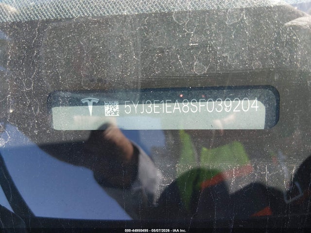Aukcja sprzedaży 2025 Tesla Model 3 Long Range Rear-wheel Drive/standard Rear-wheel Drive, vin: 5YJ3E1EA8SF039204, numer aukcji: 44950495