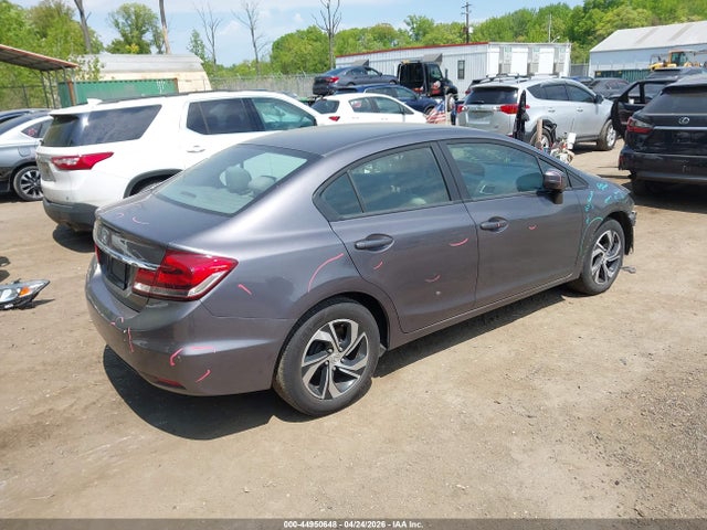 44950648 :رقم المزاد ، 19XFB2F50FE279985 vin ، 2015 Honda Civic Lx مزاد بيع