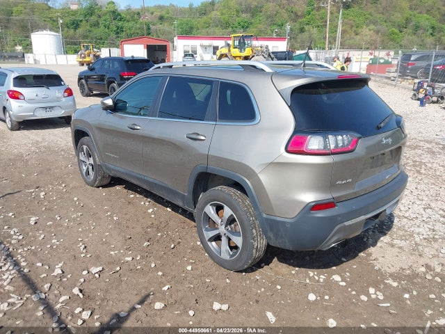 Aukcja sprzedaży 2019 Jeep Cherokee Limited 4x4, vin: 1C4PJMDNXKD192211, numer aukcji: 44950661