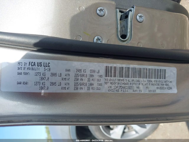 Aukcja sprzedaży 2019 Jeep Cherokee Limited 4x4, vin: 1C4PJMDNXKD192211, numer aukcji: 44950661