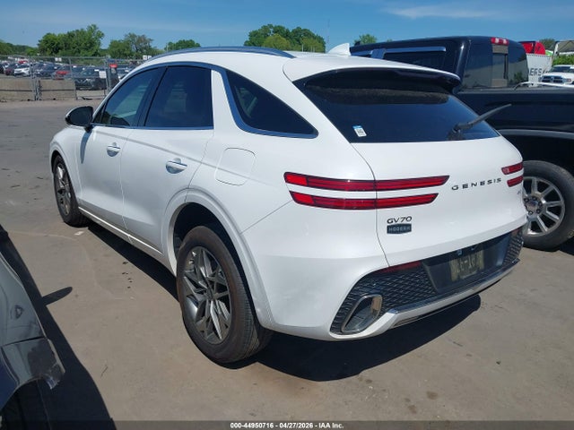 Aukcja sprzedaży 2025 Genesis Gv70 2.5t Awd, vin: 5NMMADTB0SH021775, numer aukcji: 44950716