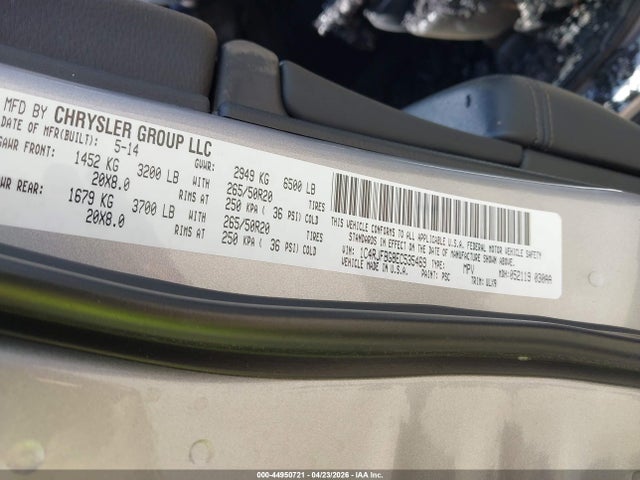 1C4RJFBG8EC535469 Jeep Grand Cherokee Limited