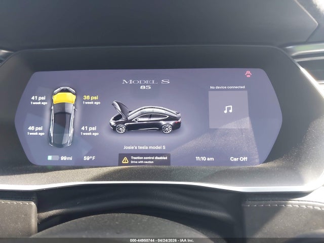 Продажа на аукционе авто 2014 Tesla Model S P85, vin: 5YJSA1H10EFP62486, номер лота: 44950744