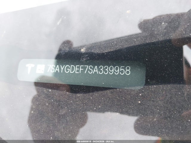 Продаж на аукціоні авто 2025 Tesla Model Y Performance Dual Motor All-wheel Drive, vin: 7SAYGDEF7SA339958, номер лоту: 44950819