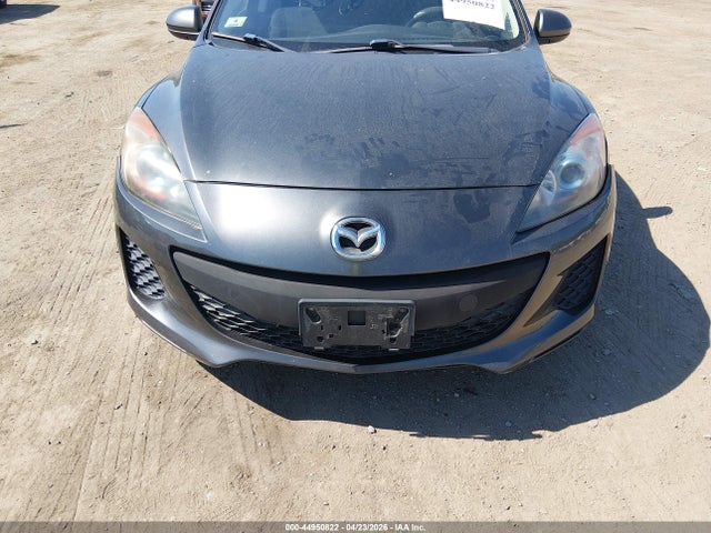 2013 Mazda Mazda3 I Touring მანქანა იყიდება აუქციონზე, vin: JM1BL1LP3D1734727, აუქციონის ნომერი: 44950822