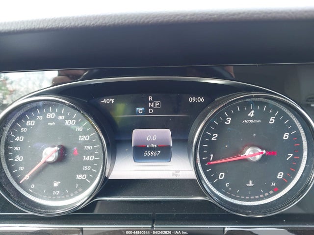 Aukcja sprzedaży 2018 Mercedes-benz E 400 4matic, vin: WDD1K6GB1JF043274, numer aukcji: 44950944