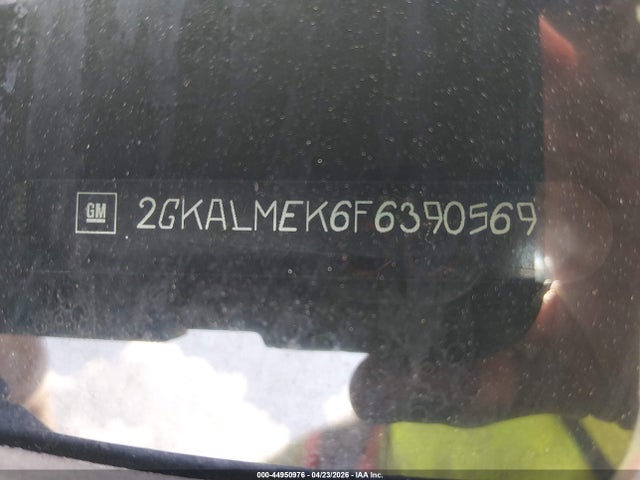 Aukcja sprzedaży 2015 Gmc Terrain Sle-1, vin: 2GKALMEK6F6390569, numer aukcji: 44950976