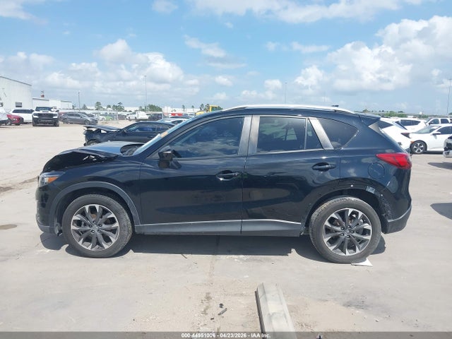 2016 Mazda Cx-5 Grand Touring მანქანა იყიდება აუქციონზე, vin: JM3KE2DY5G0696894, აუქციონის ნომერი: 44951006