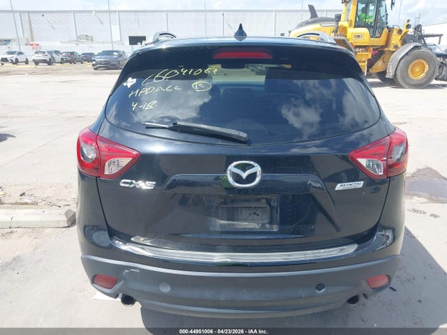 2016 Mazda Cx-5 Grand Touring მანქანა იყიდება აუქციონზე, vin: JM3KE2DY5G0696894, აუქციონის ნომერი: 44951006
