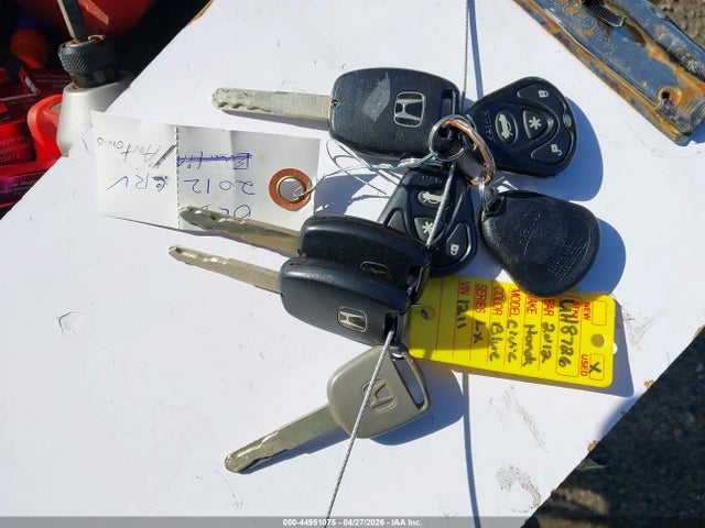 44951075 :رقم المزاد ، 5J6RM4H51CL033945 vin ، 2012 Honda Cr-v Ex مزاد بيع