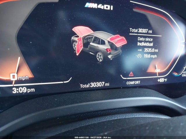 44951108 :رقم المزاد ، 5UX83DP04R9V13055 vin ، 2024 Bmw X3 M40i مزاد بيع